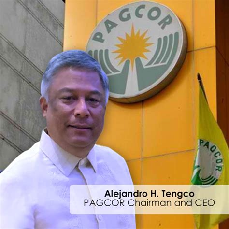 pagcor chairman|Alejandro H. Tengco replaces Andrea Domingo, as .